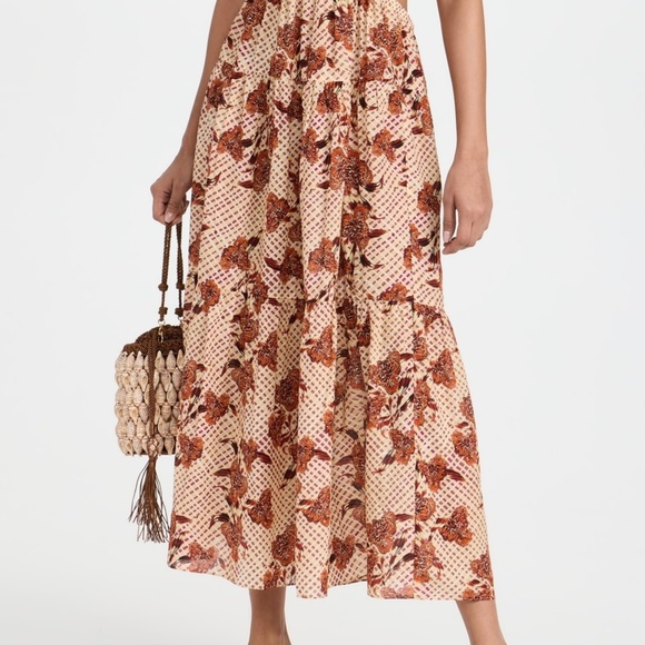 Ulla Johnson Aralyn Cotton / Viscose Halter Dress M - Picture 8 of 13